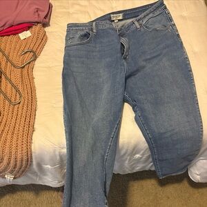 Curve Love High Rise Super Skinny Ankle Jean